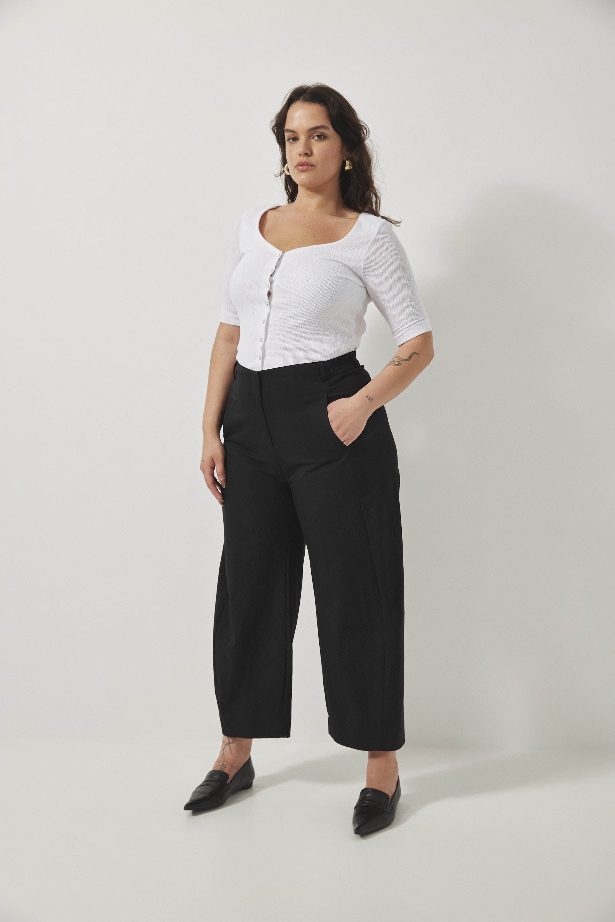 JASMIN Pants S25 - Black