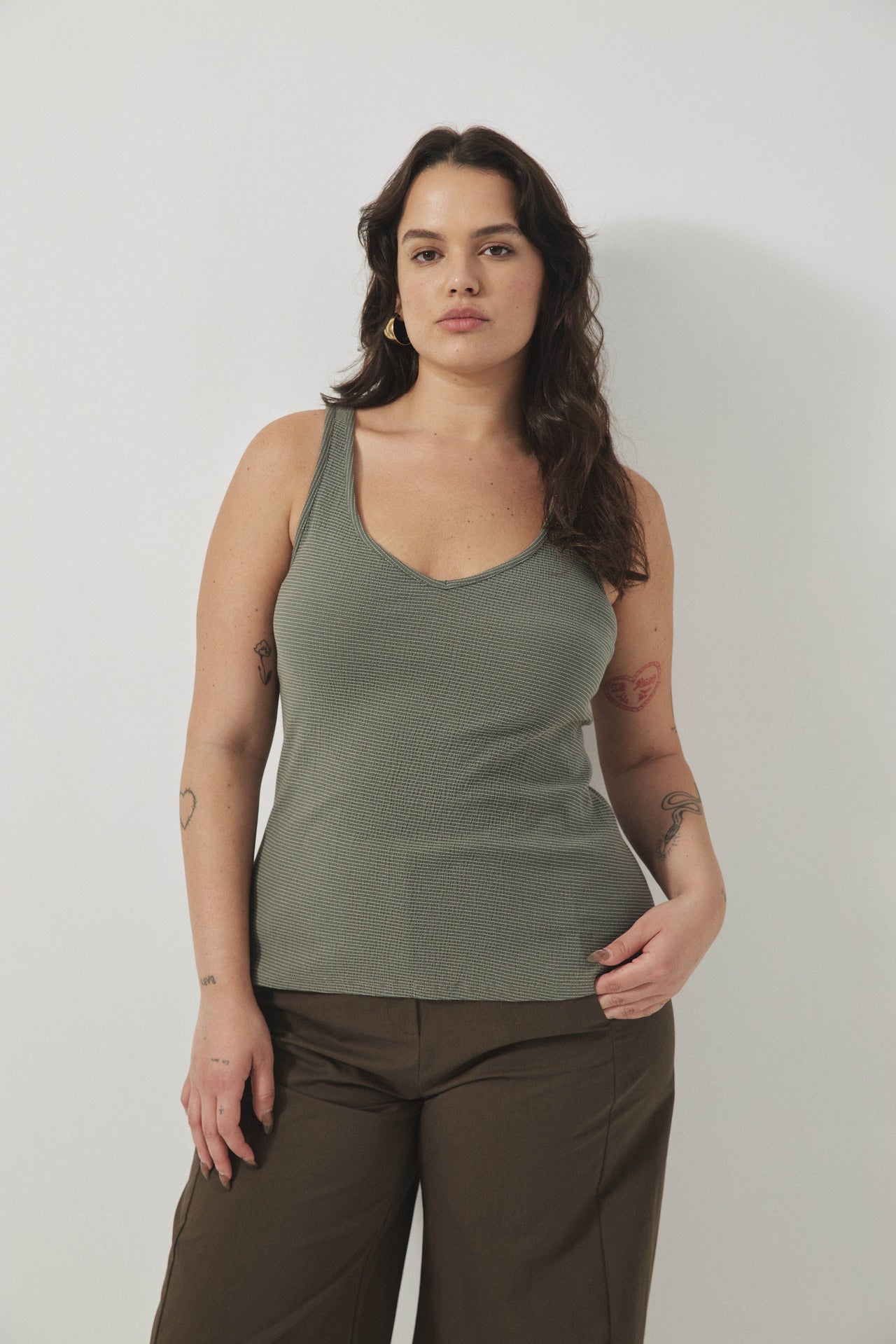 JASON Tank S25 (XS-3XL) - Olive Green