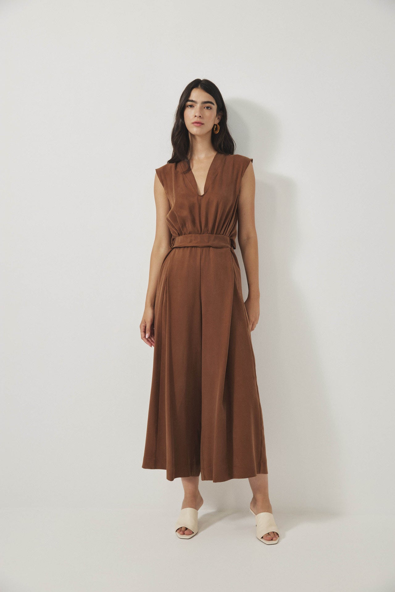 RHYTHM Jumpsuit S25 (XS-3XL) - Brown