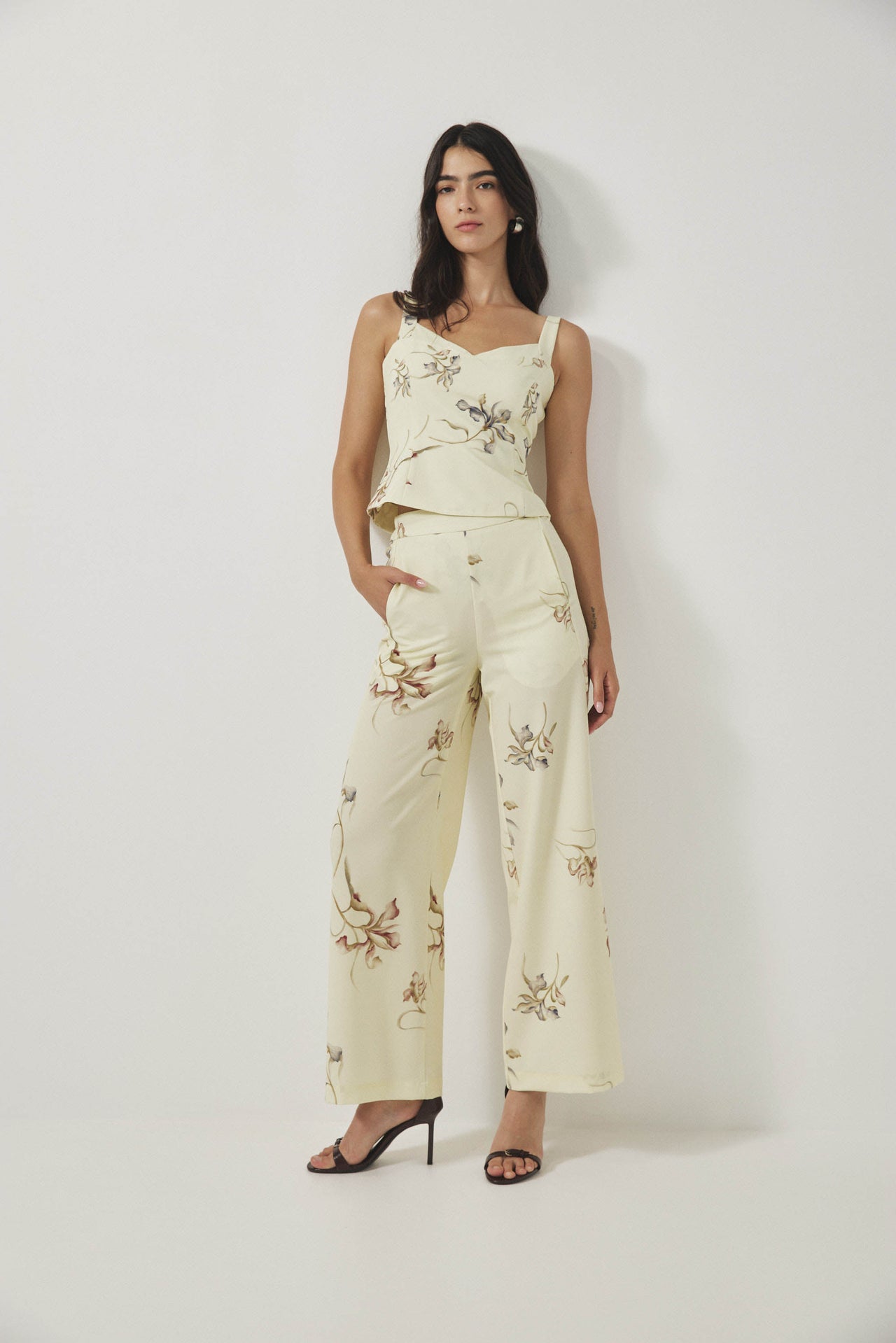 HARRY Pants S25 (0-7) - FLORAL VANILLA