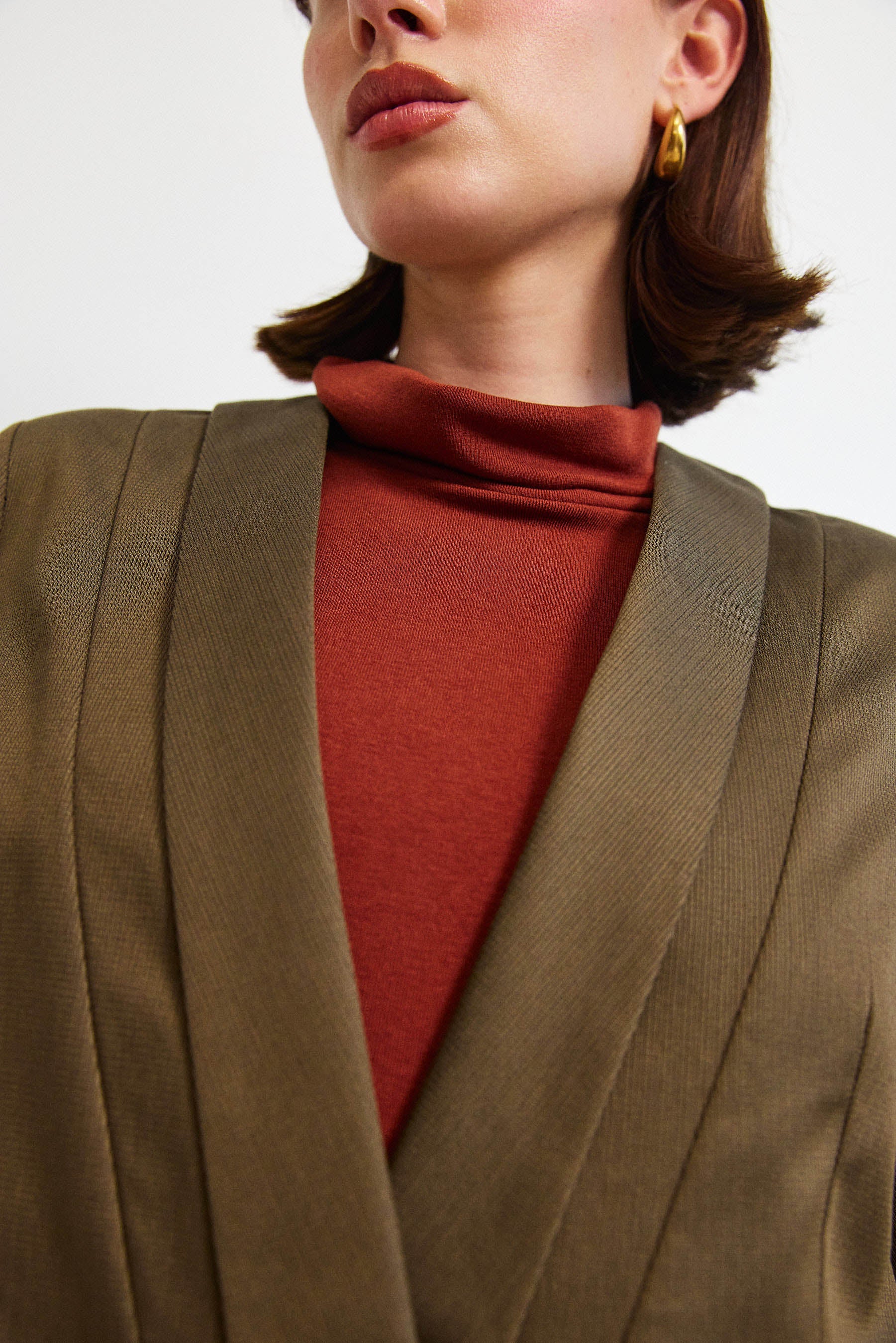 ג׳קט פולי טנסל חום