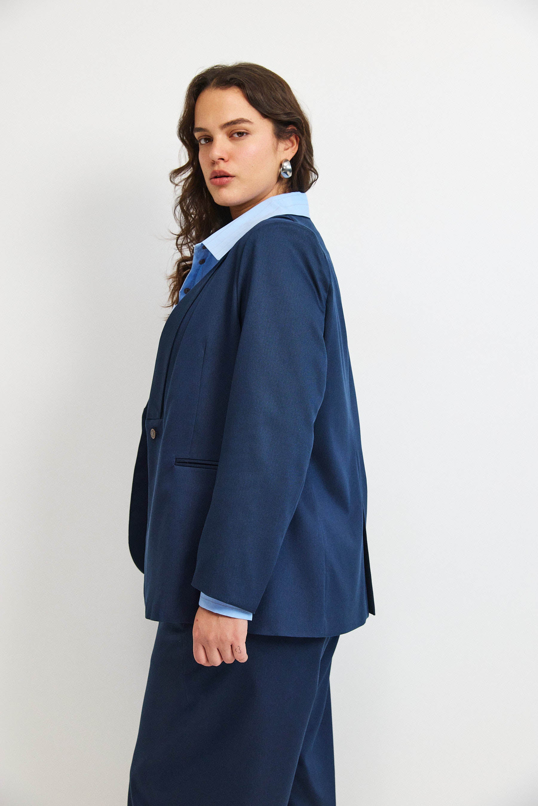 ג׳קט פולי טנסל נייבי