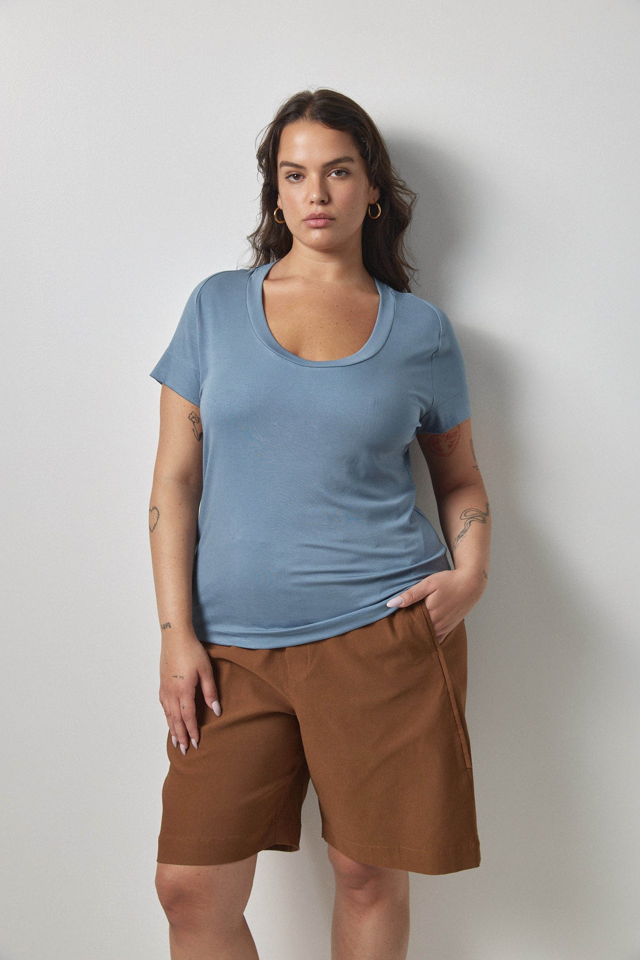 RACHEL T-Shirt S25 (XS-XL) - Light Blue