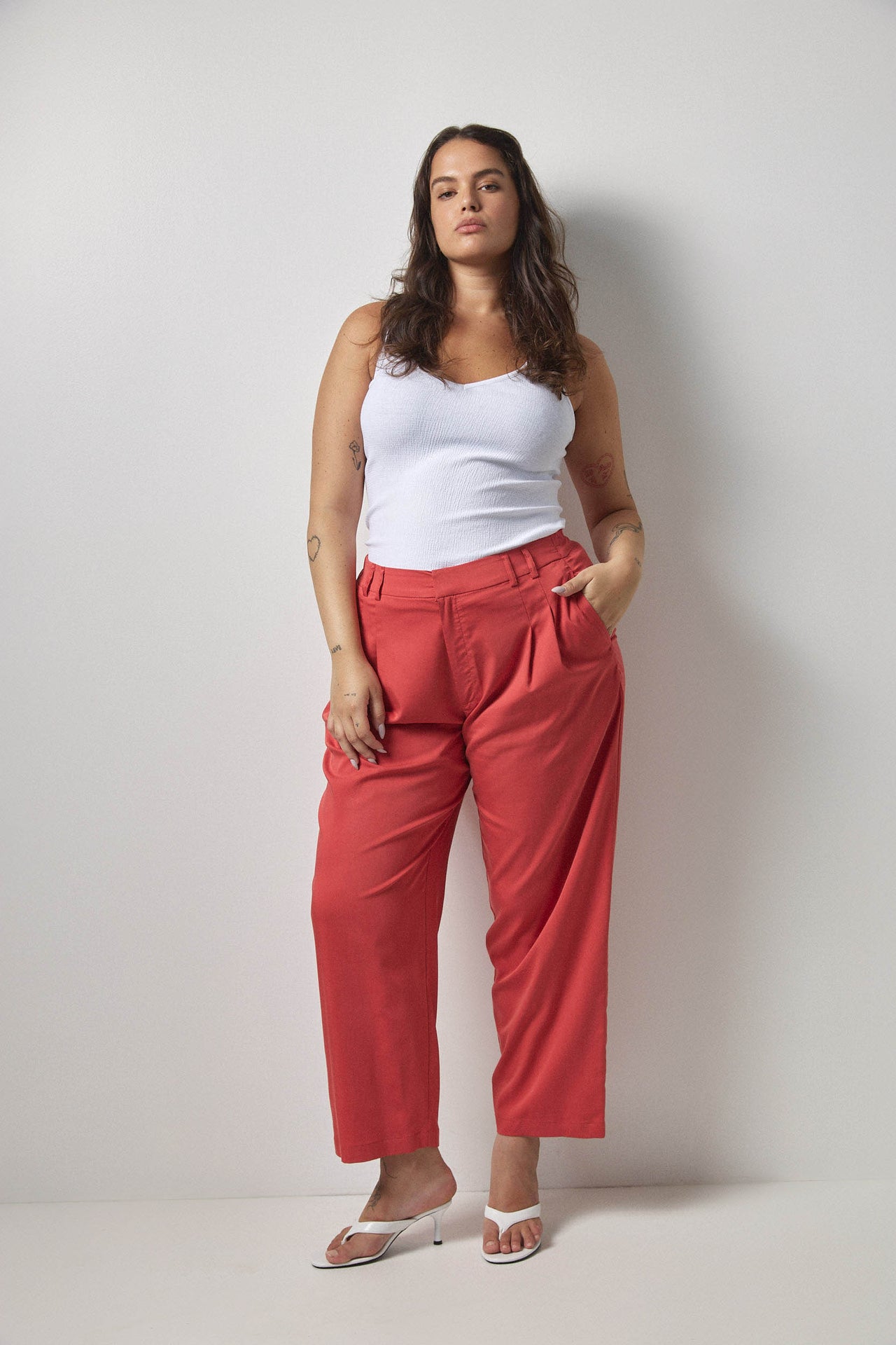 PENNY Pants S25 (0-7) - Cherry
