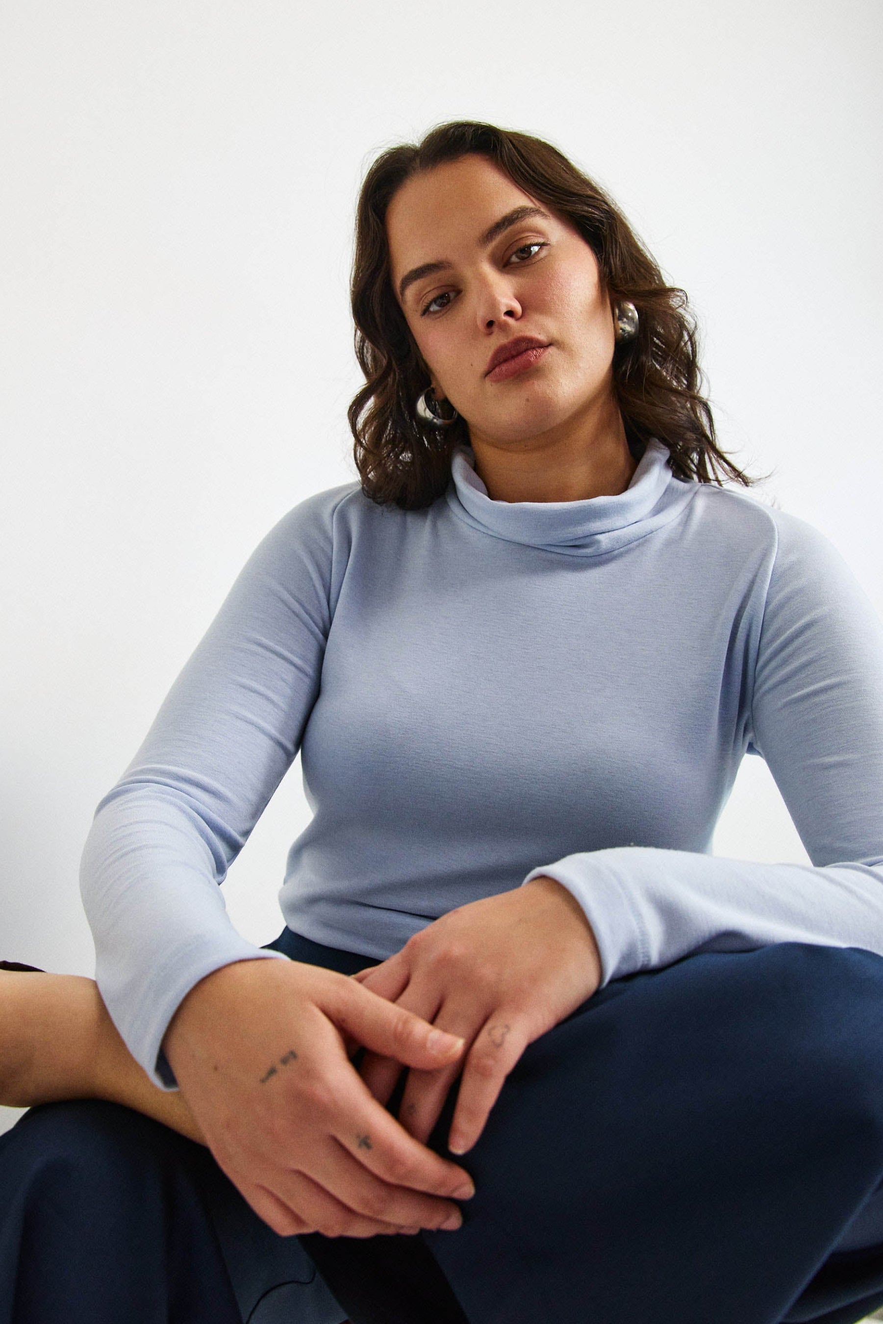 גולף ברונו סריג תכלת