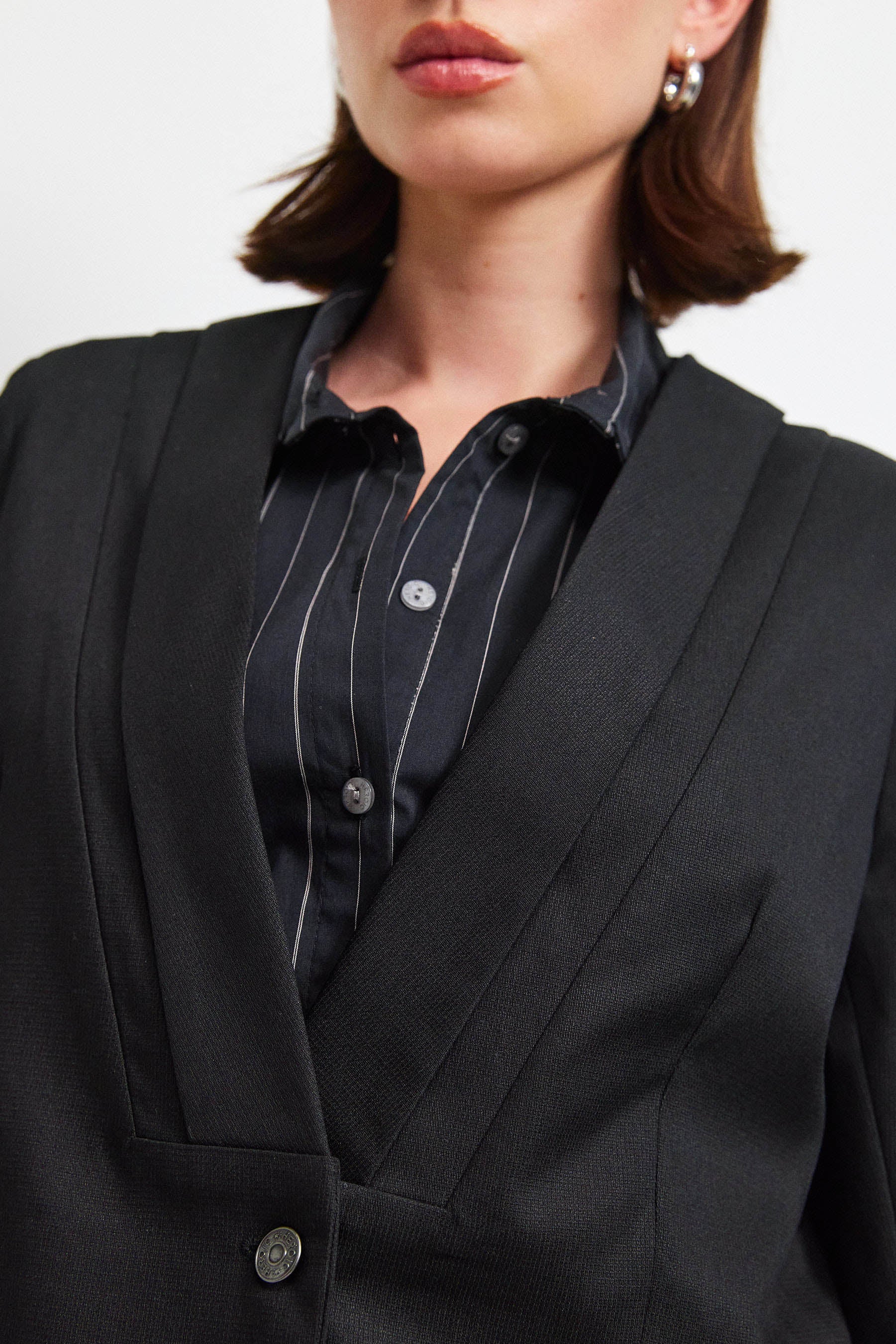 ג׳קט פולי טנסל שחור