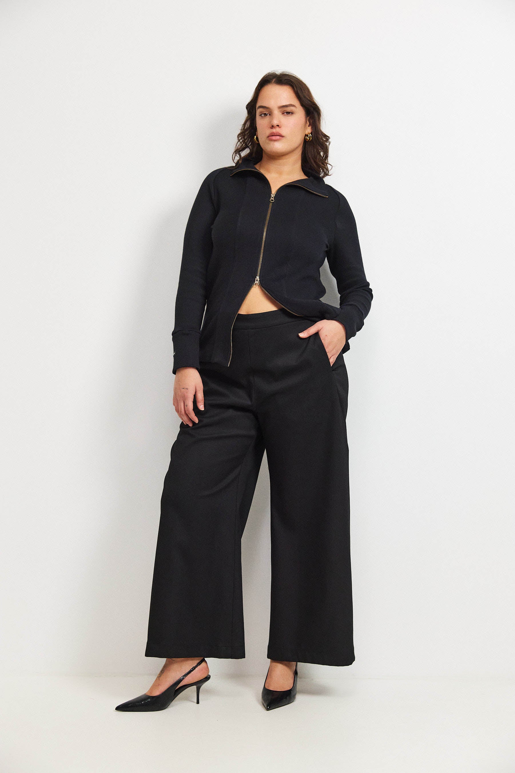 מכנסי הארי טנסל שחור