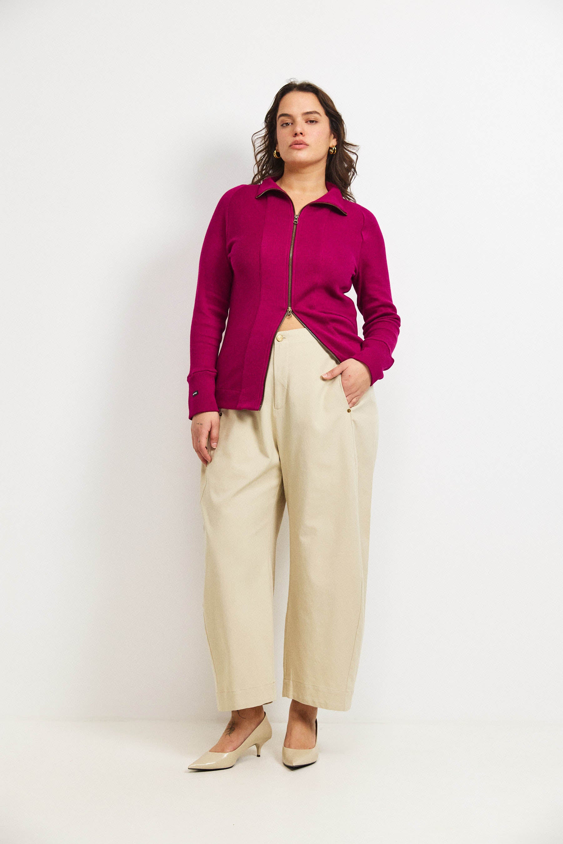 קרדיגן בקי פוקסיה