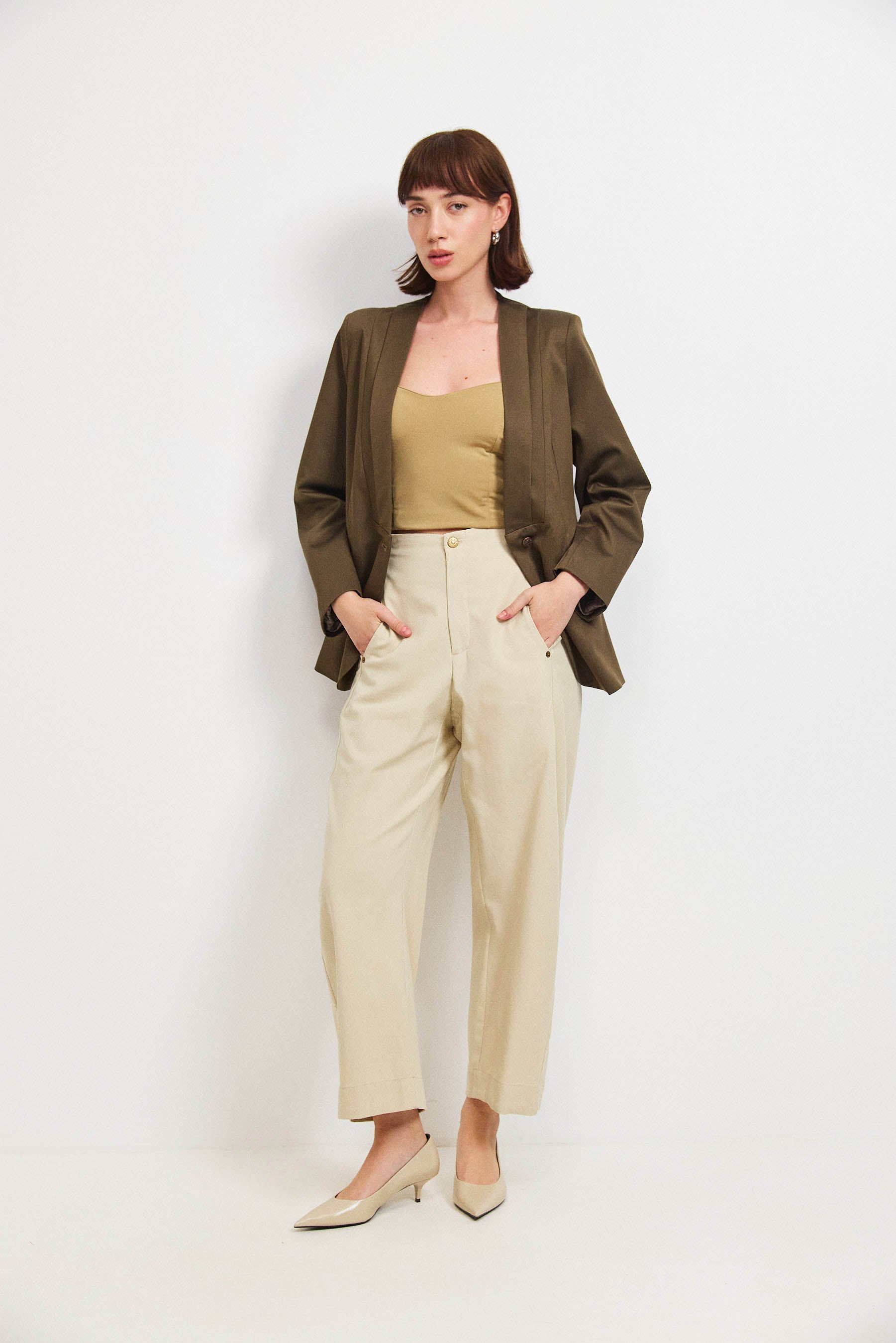 ג׳קט פולי טנסל חום