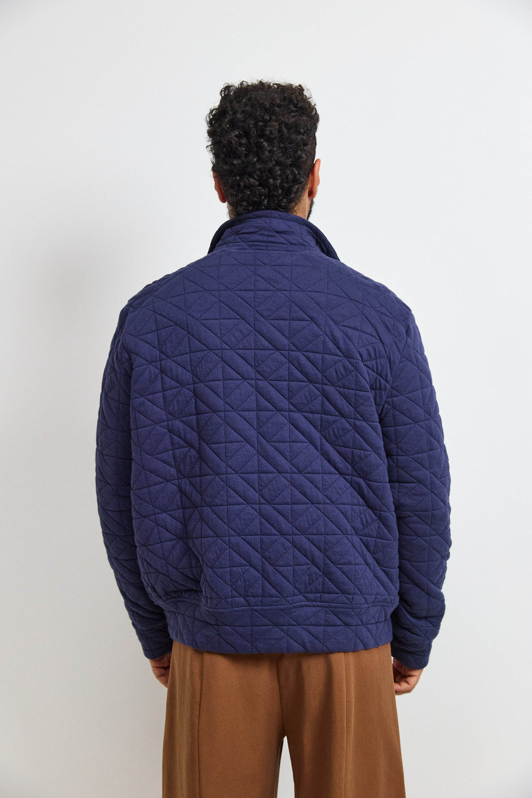 ג'קט קנדי גבר נייבי