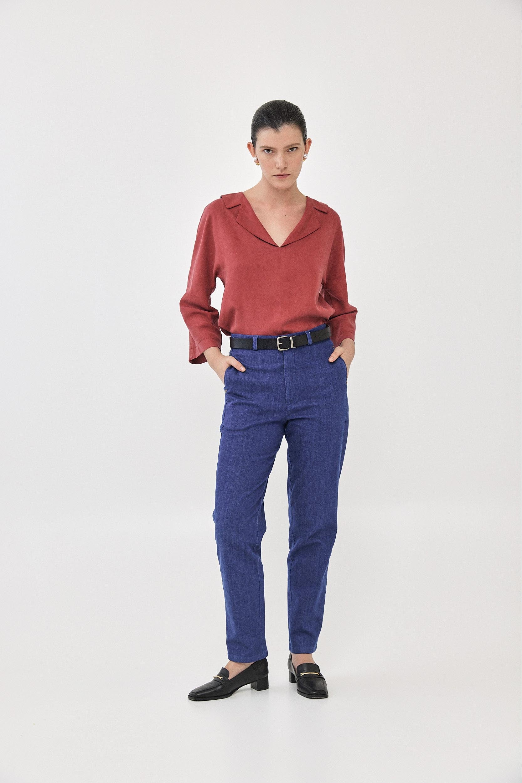 TIM Jeans W25 - Blue/ Purple