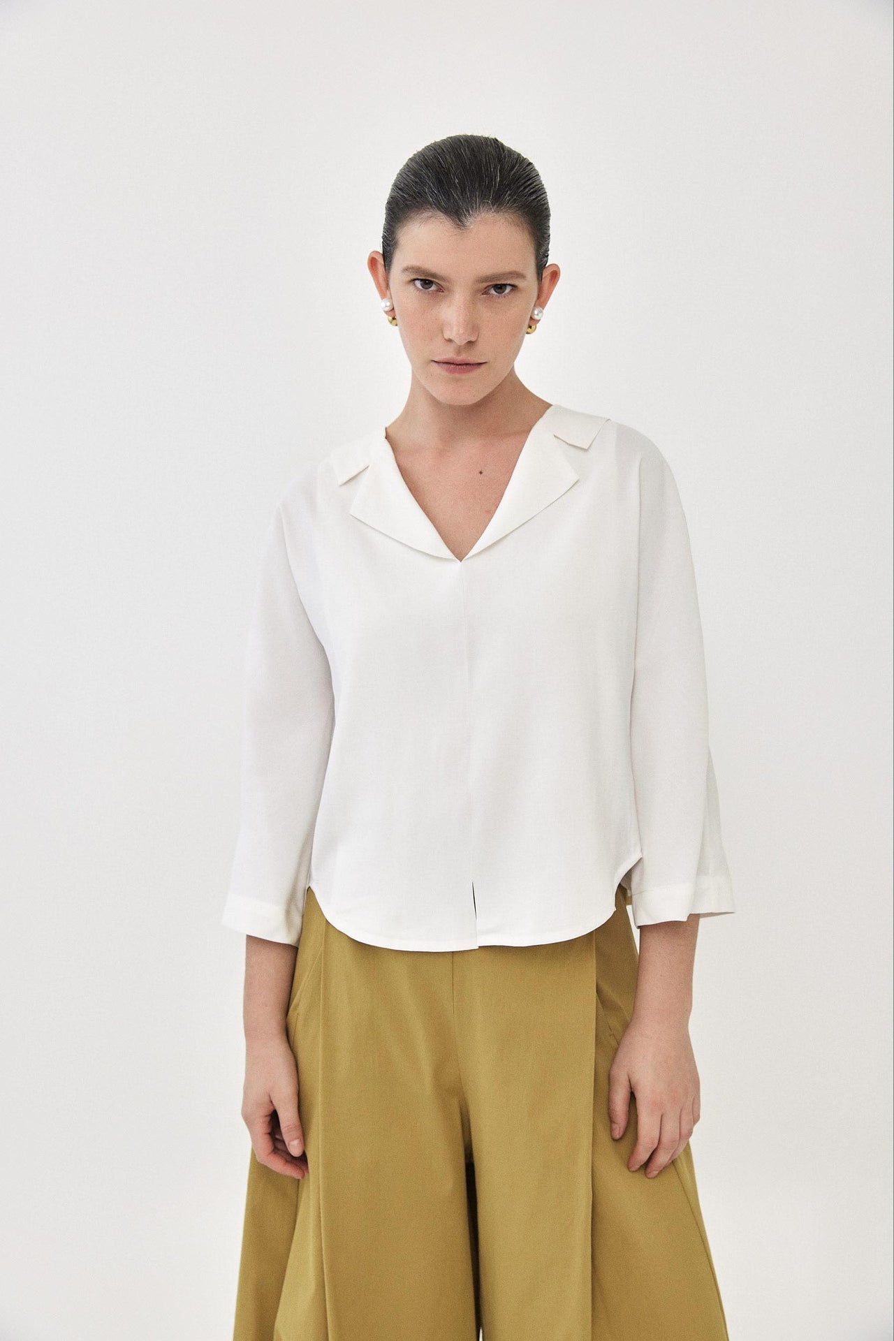 LONG ALLEN Shirt W25 (0-4) - Cream