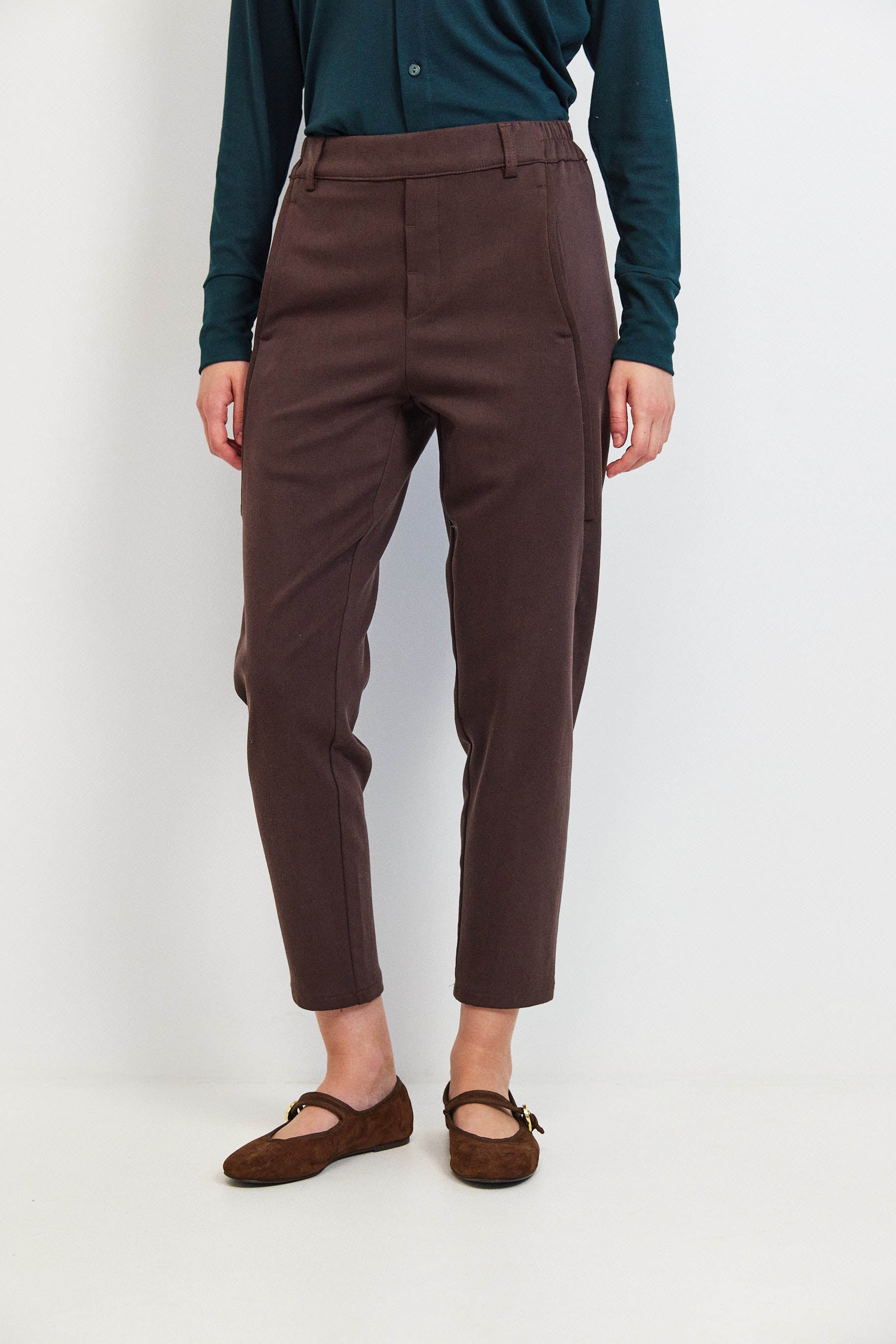 מכנסי מקס קומפורט חום