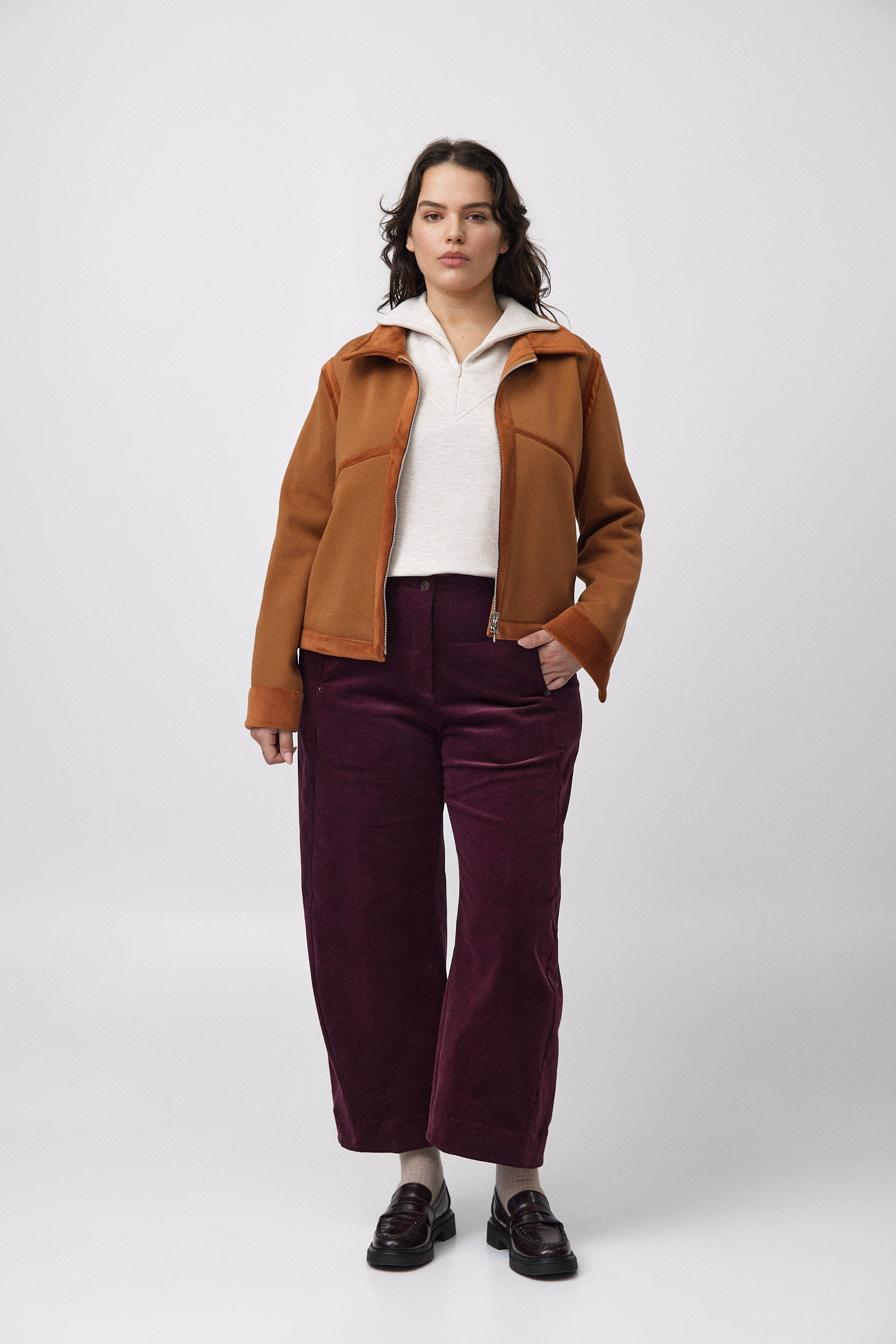 ג׳קט דו צדדי פליפ חלודה