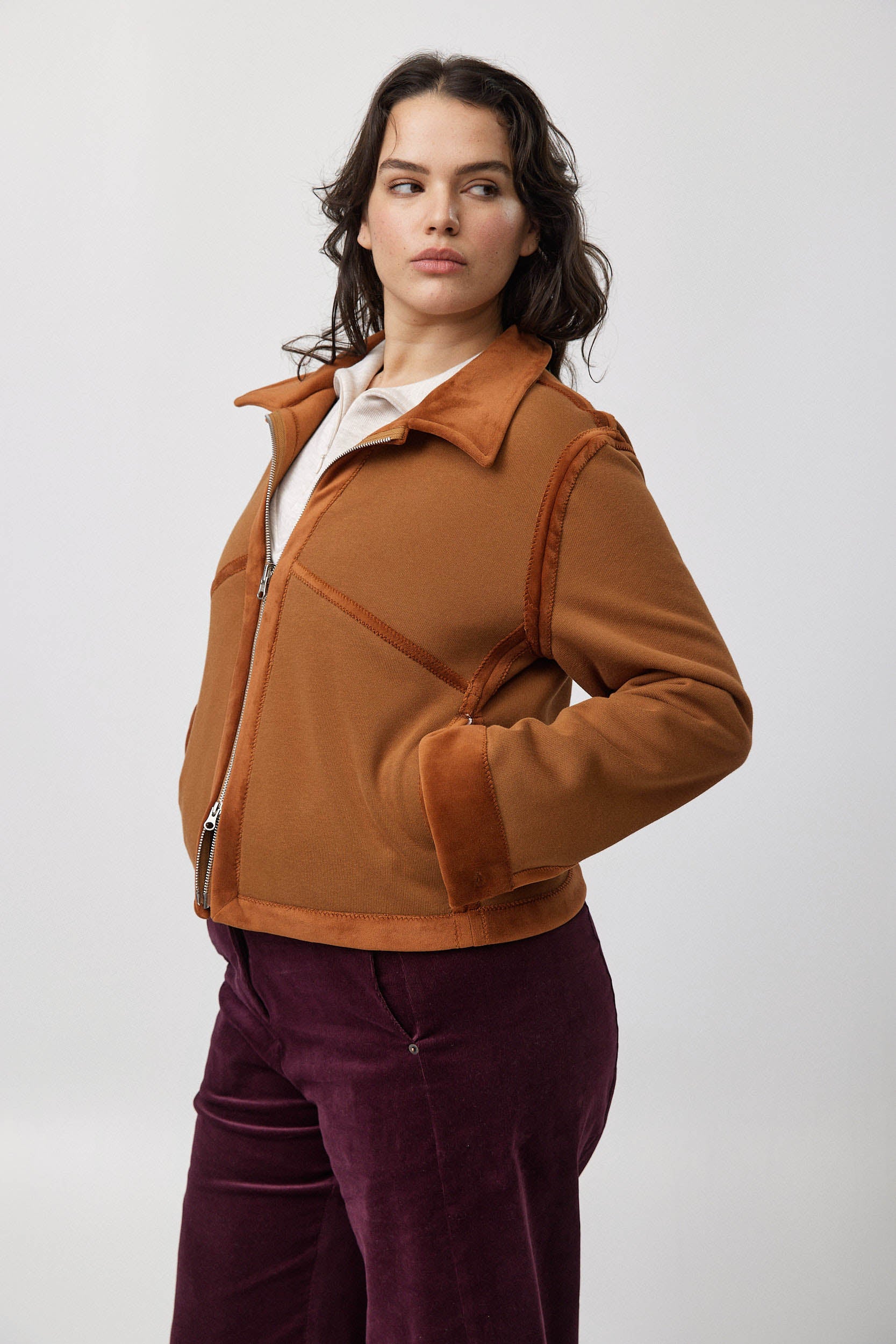 ג׳קט דו צדדי פליפ חלודה