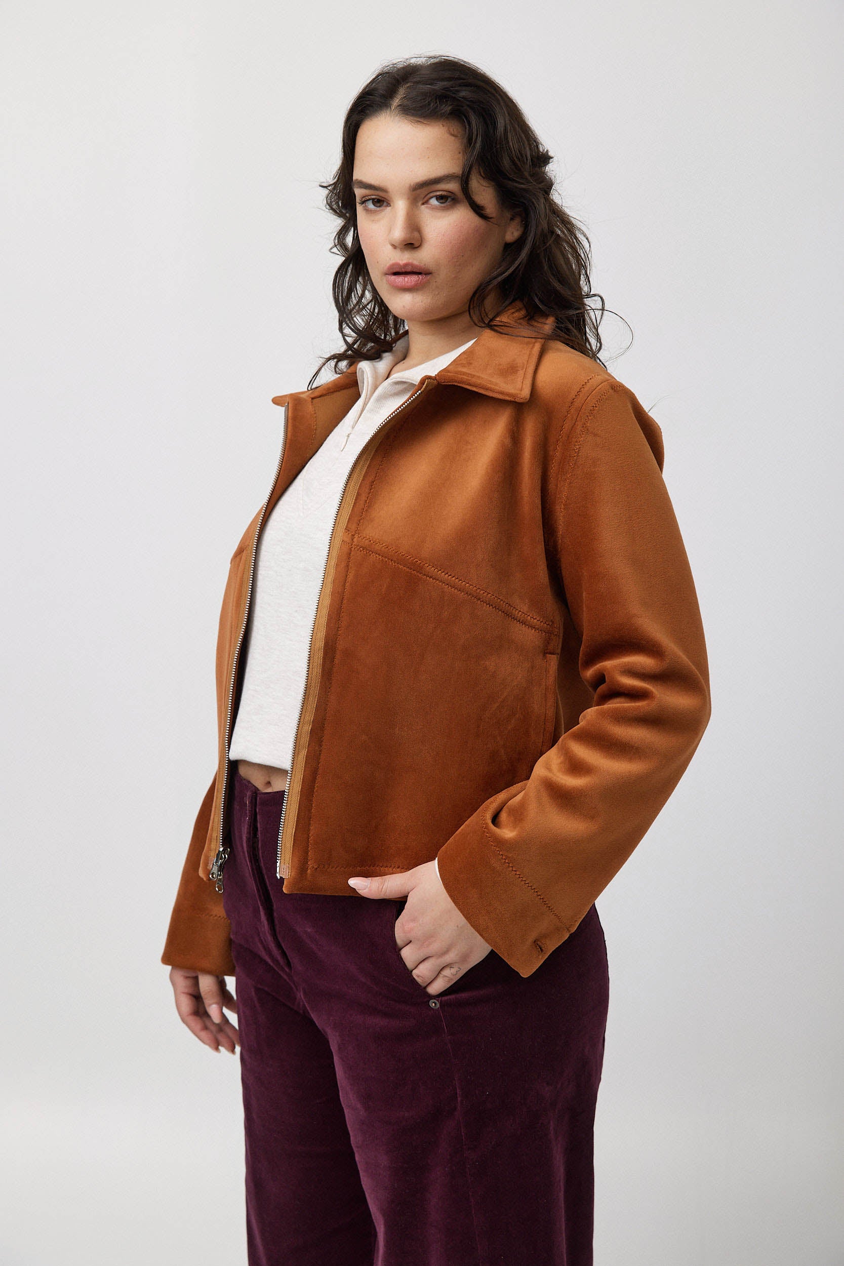 ג׳קט דו צדדי פליפ חלודה