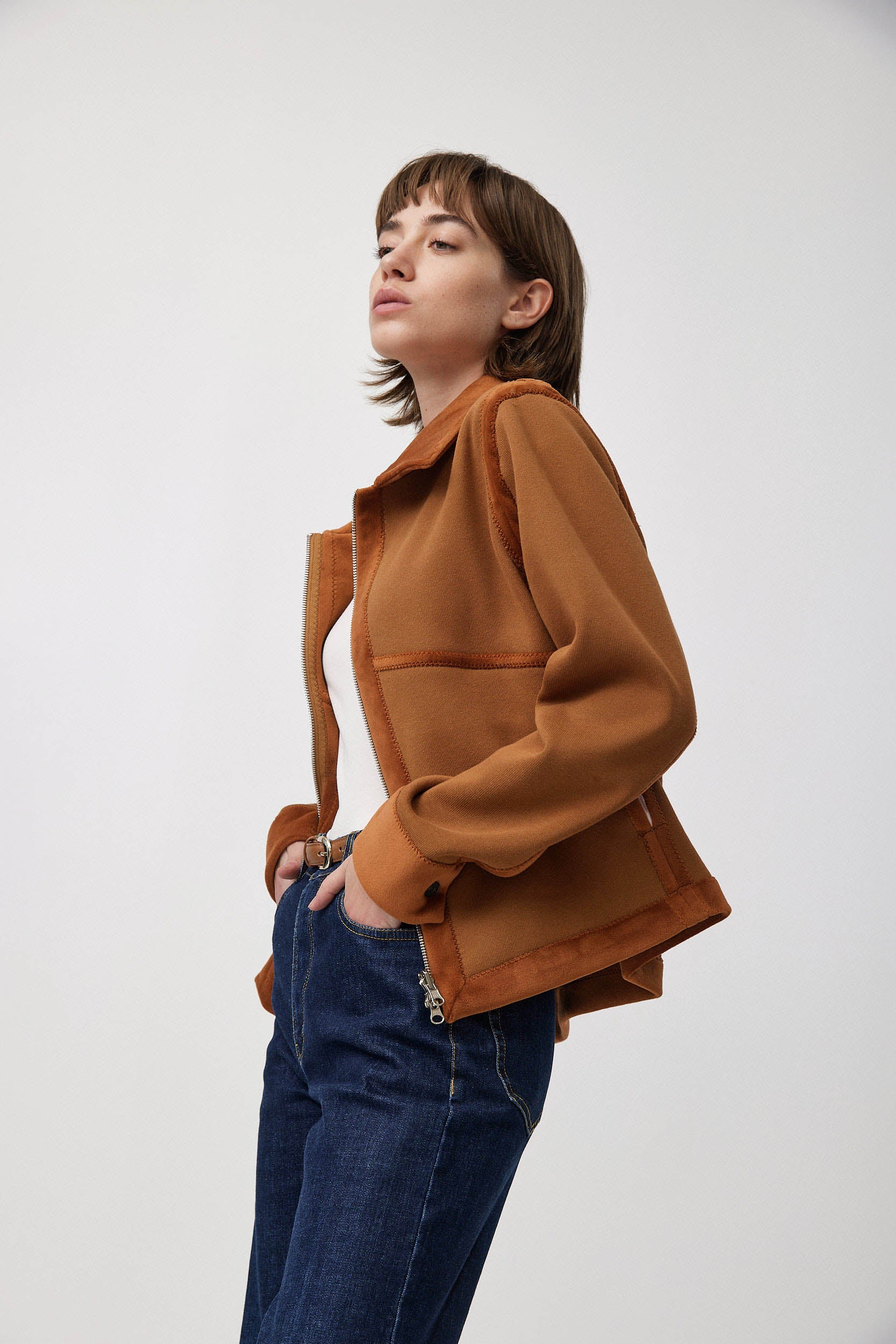 ג׳קט דו צדדי פליפ חלודה