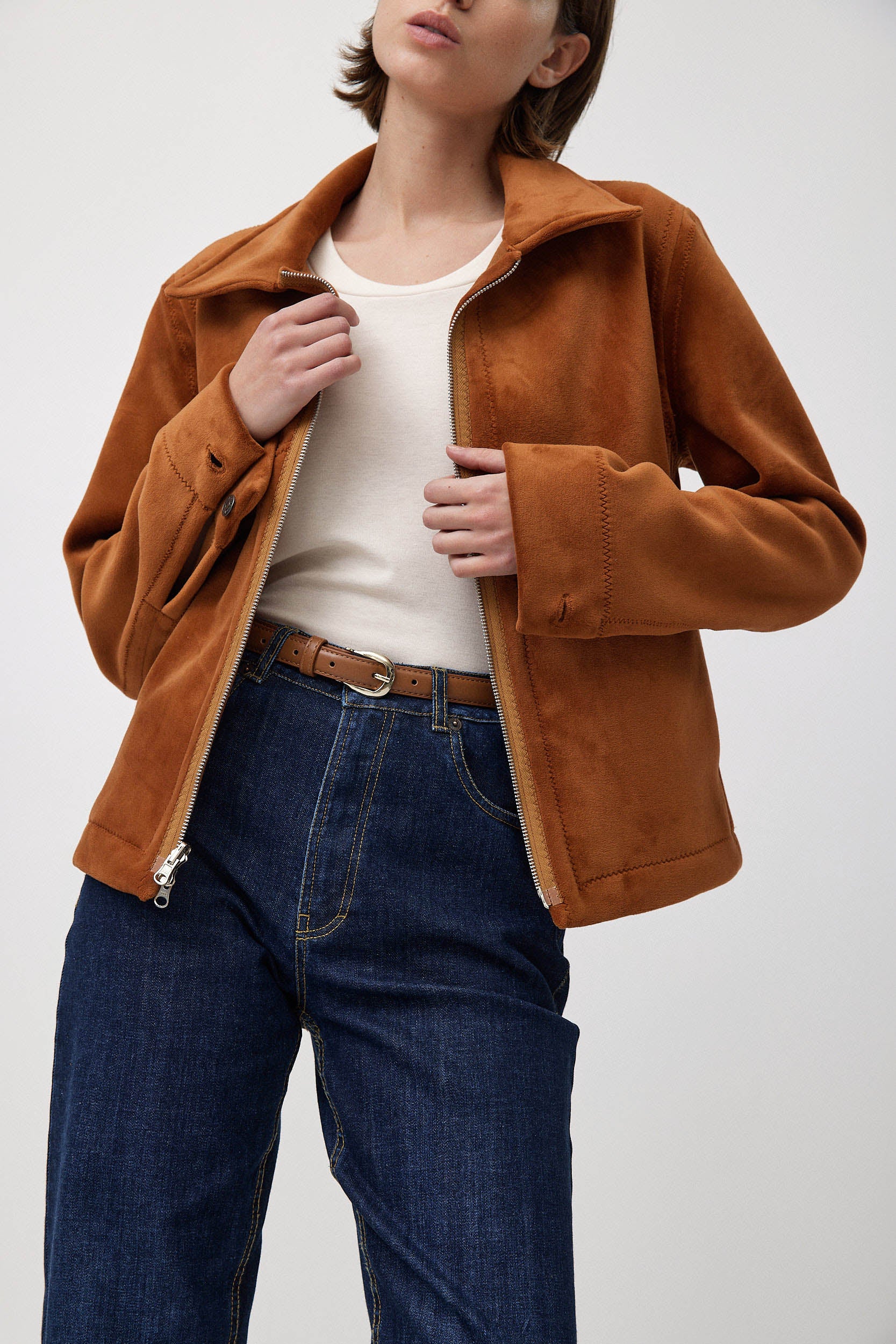 ג׳קט דו צדדי פליפ חלודה