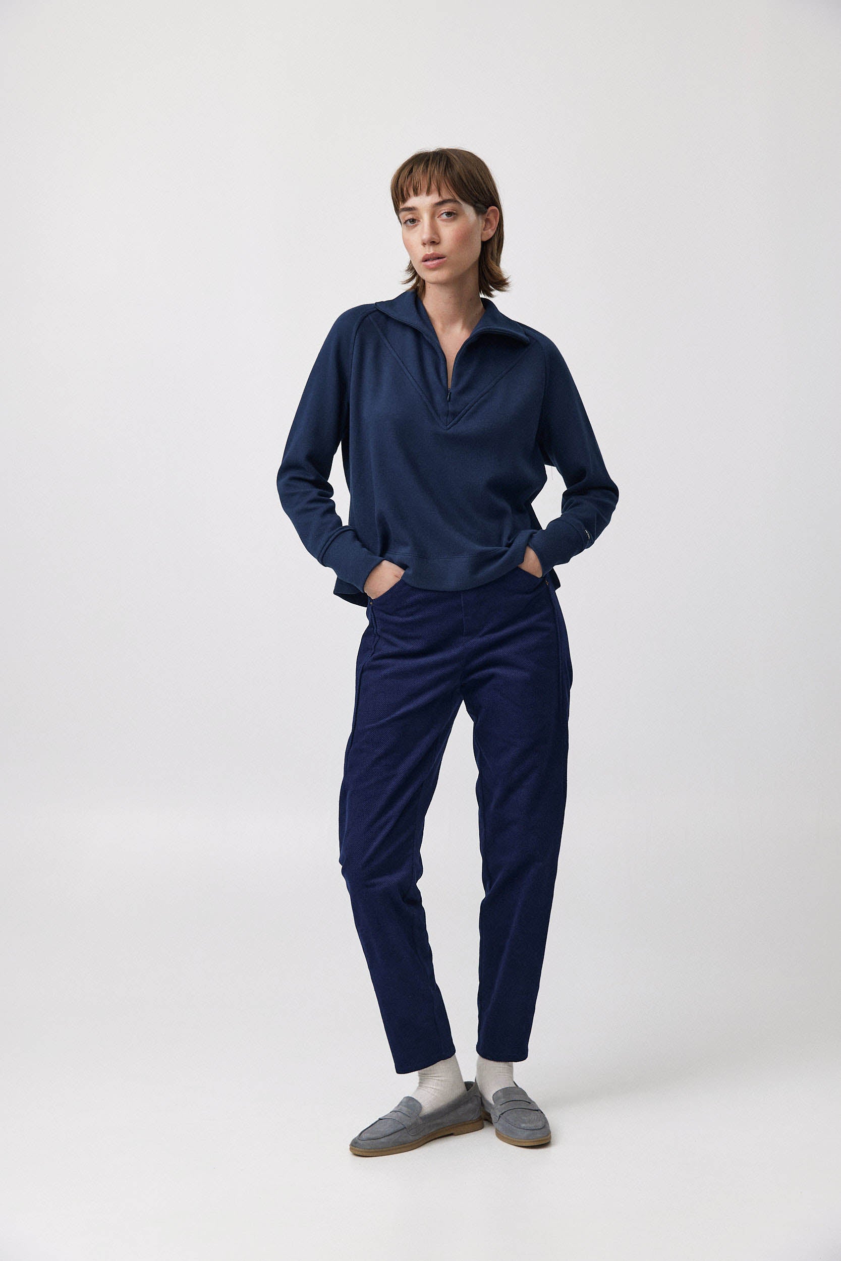 MARTIN Corduroy Pants W25 - Navy