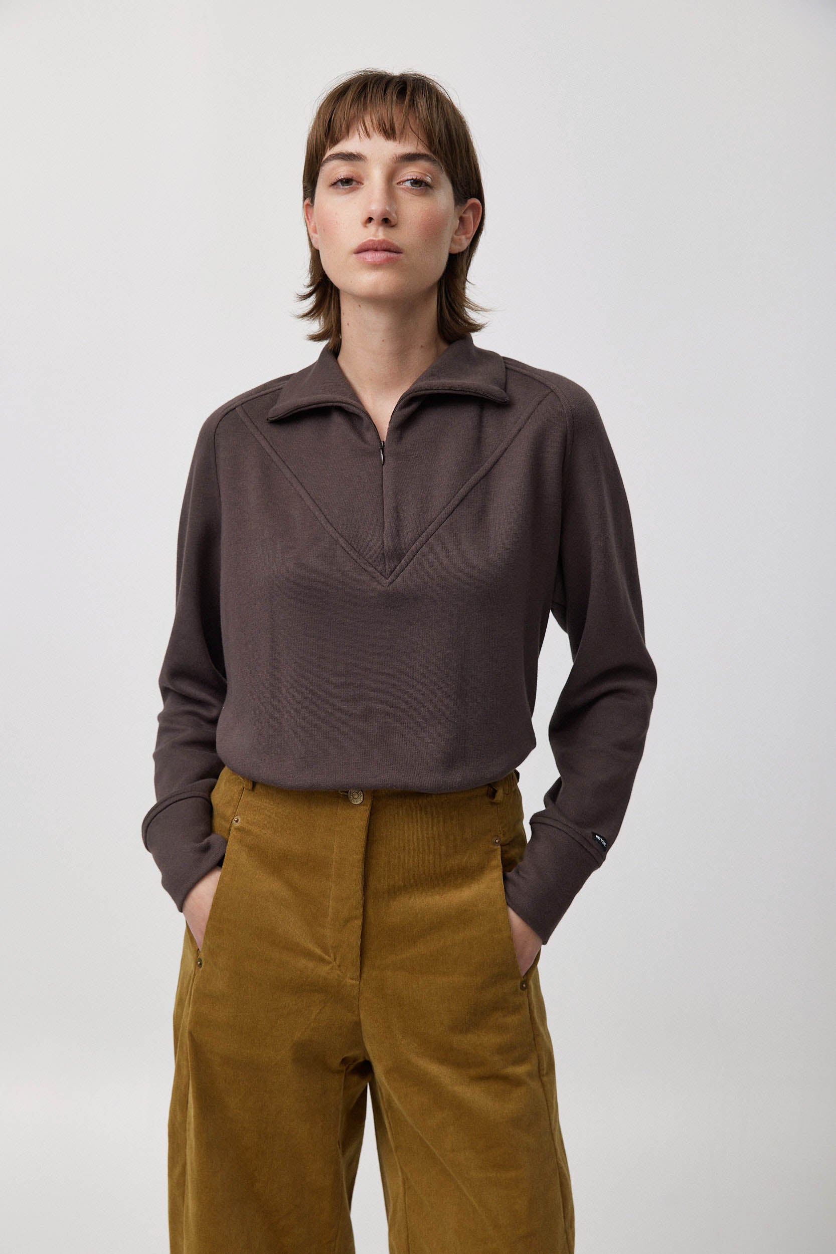 SNOW Polo Shirt - Brown