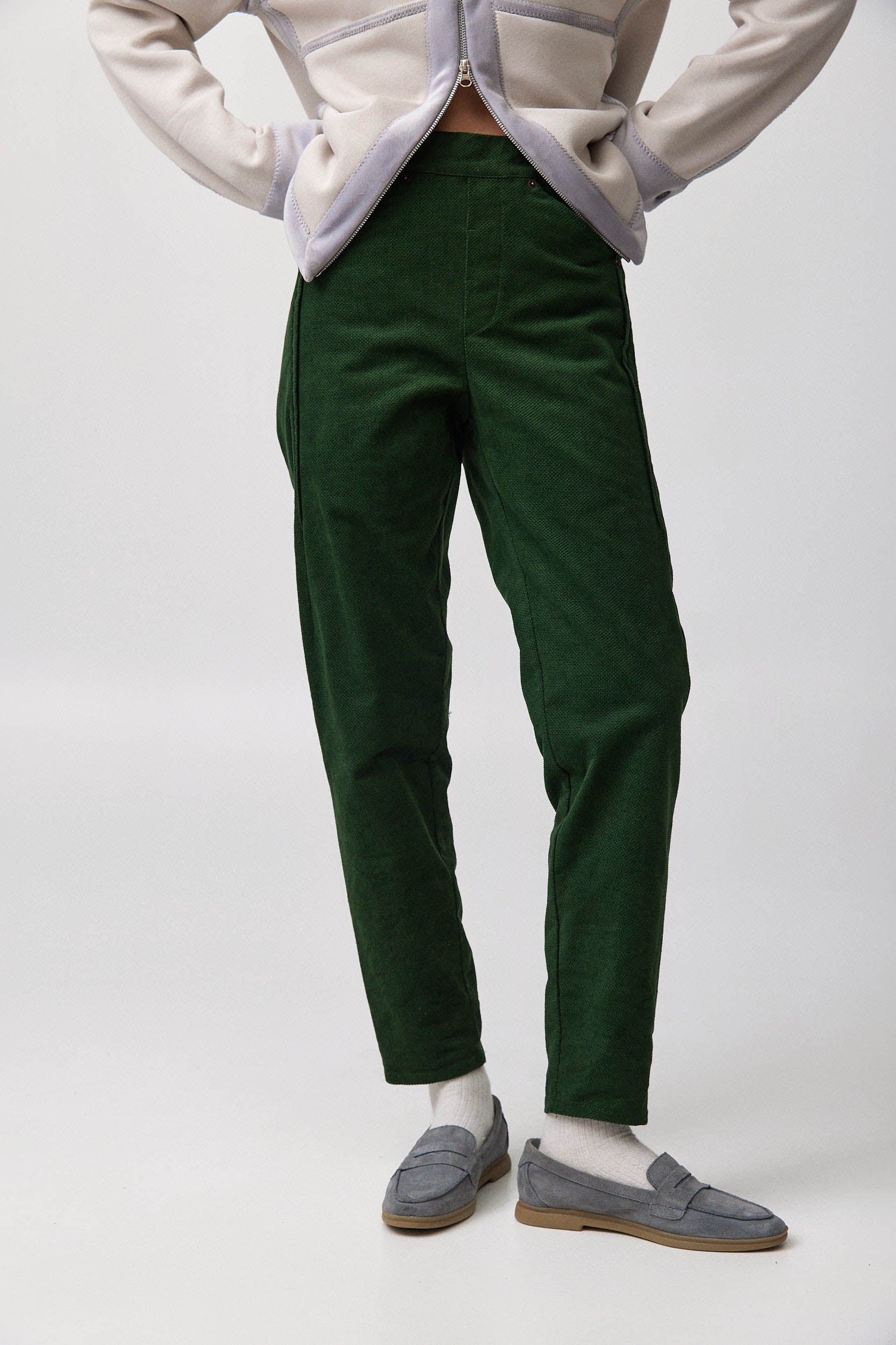 MARTIN Corduroy Pants W25 - Bottle Green