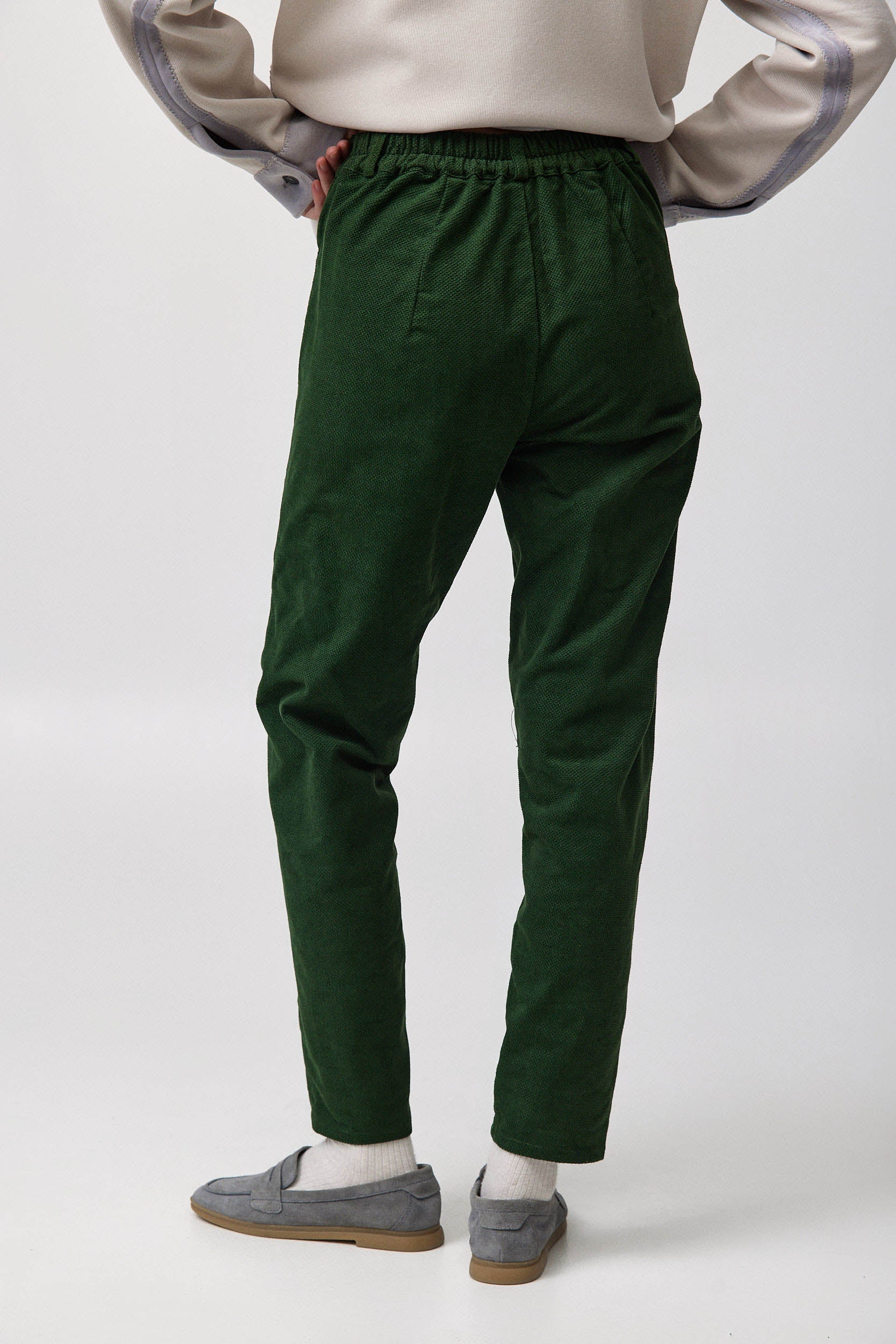 MARTIN Corduroy Pants W25 - Bottle Green