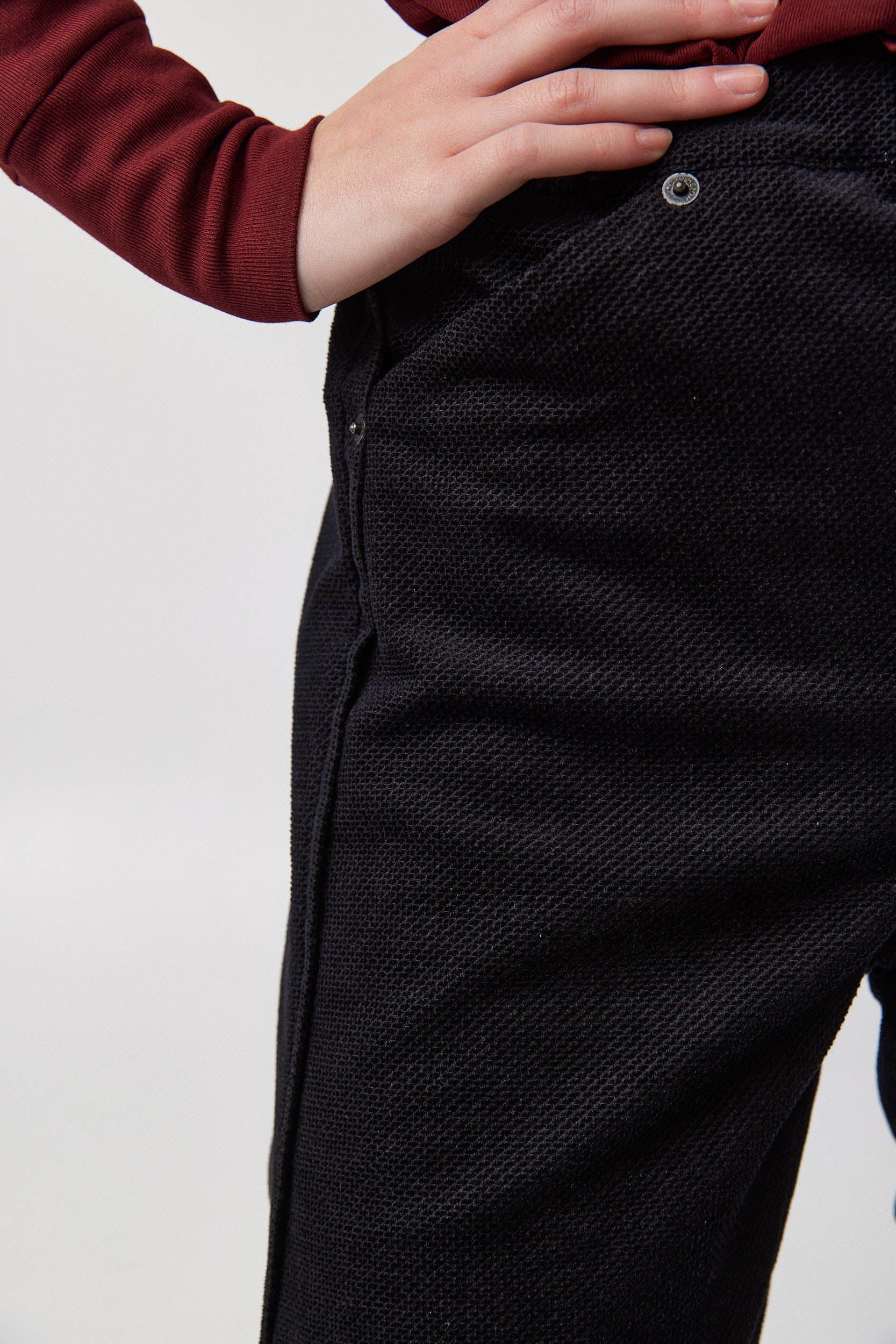 MARTIN Corduroy Pants W25 - Black