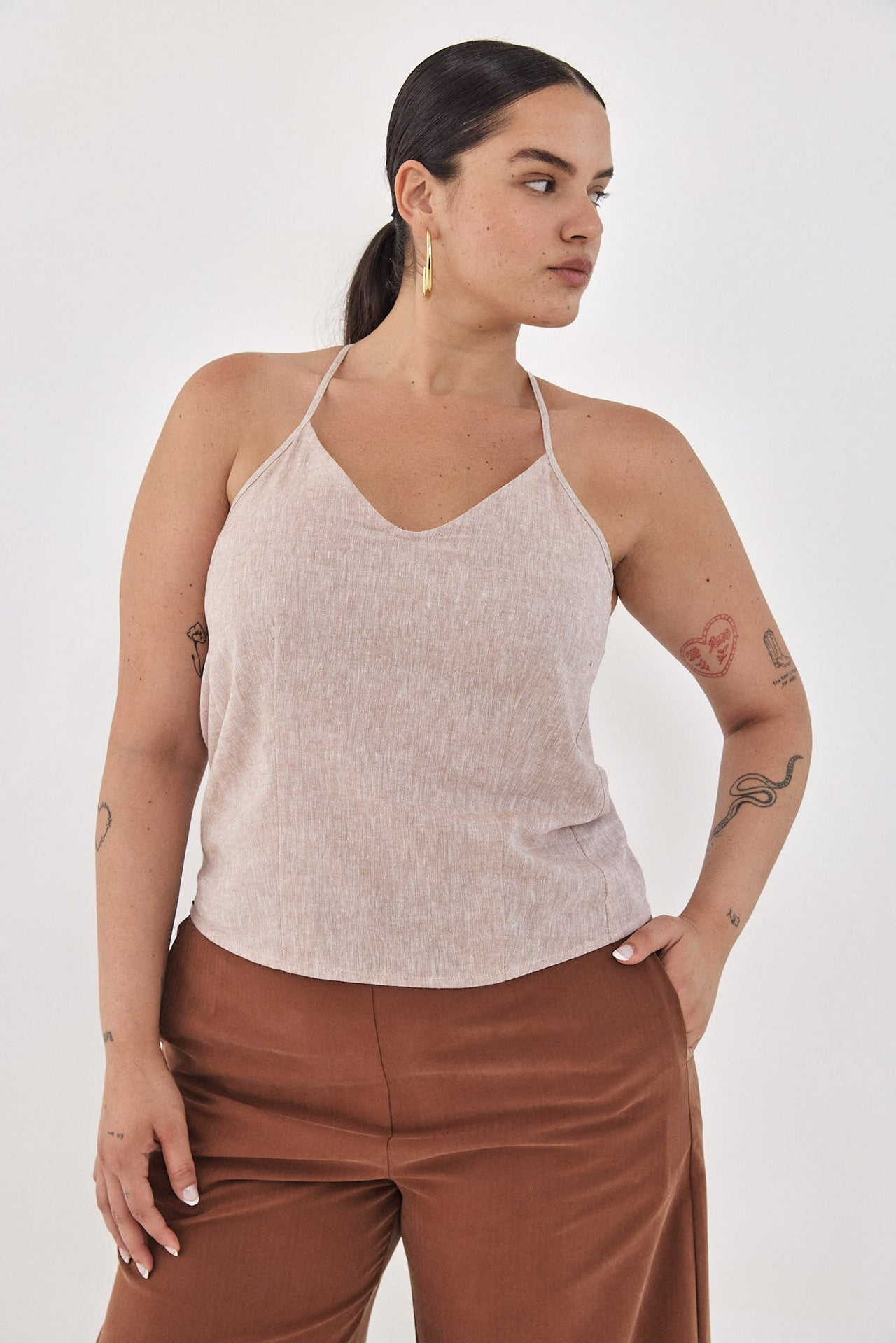 BONNIE Top S24 (XS-XL) - Beige