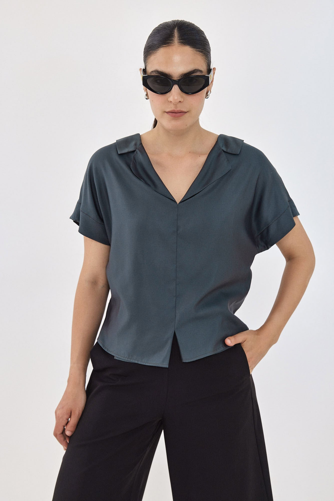 ALLEN Shirt S24 - Dark Green