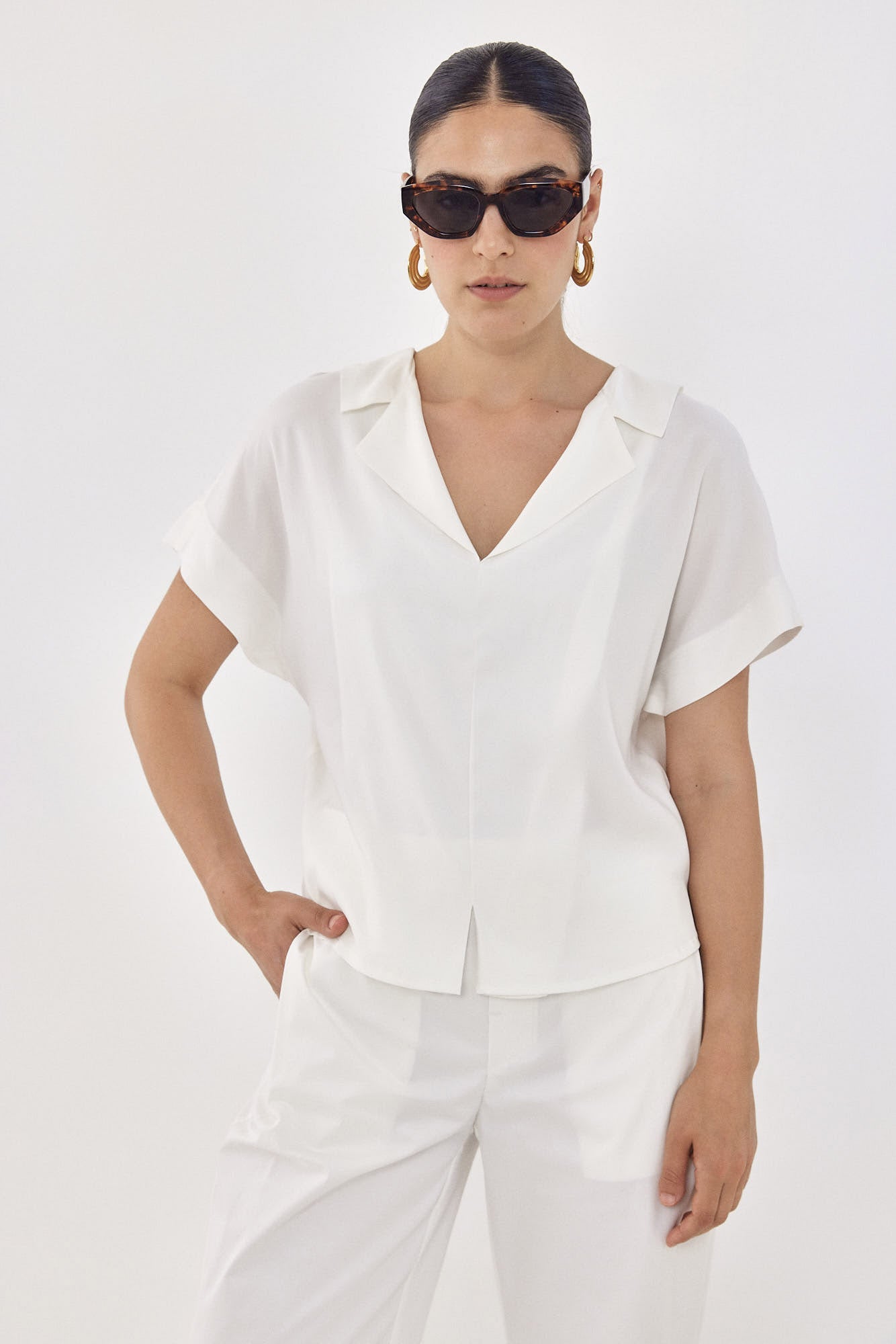 ALLEN Shirt S24 - Cream