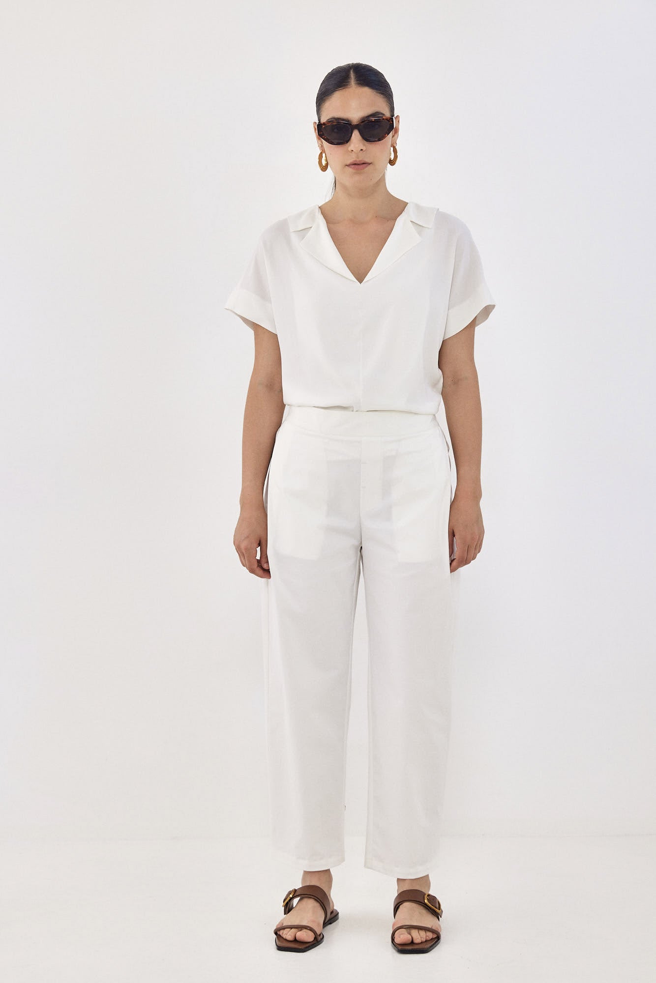 MONA Pants S24 (0-4) - White