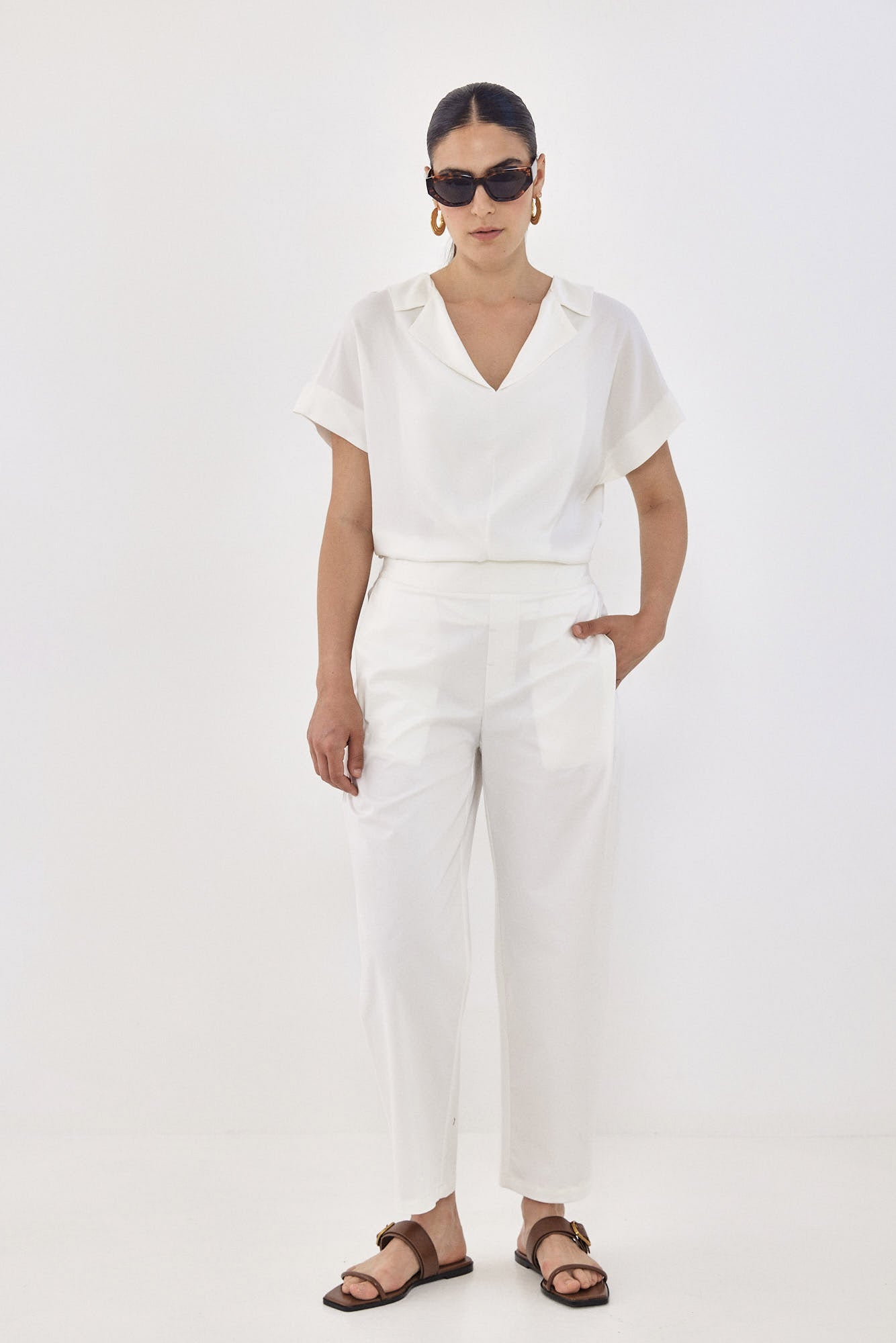 MONA Pants S24 (0-4) - White