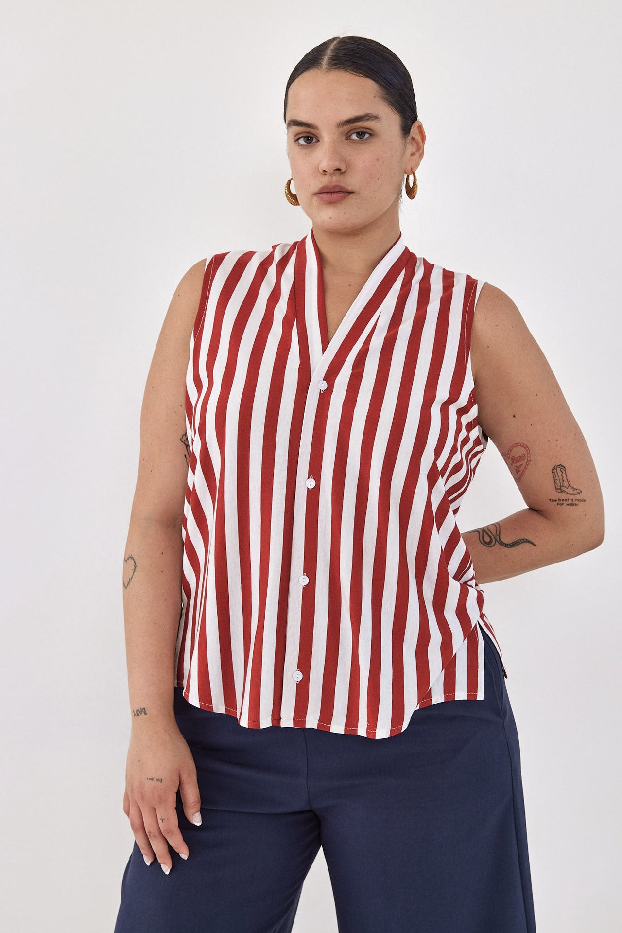 SIMA Top S24 (3) - Red\ White