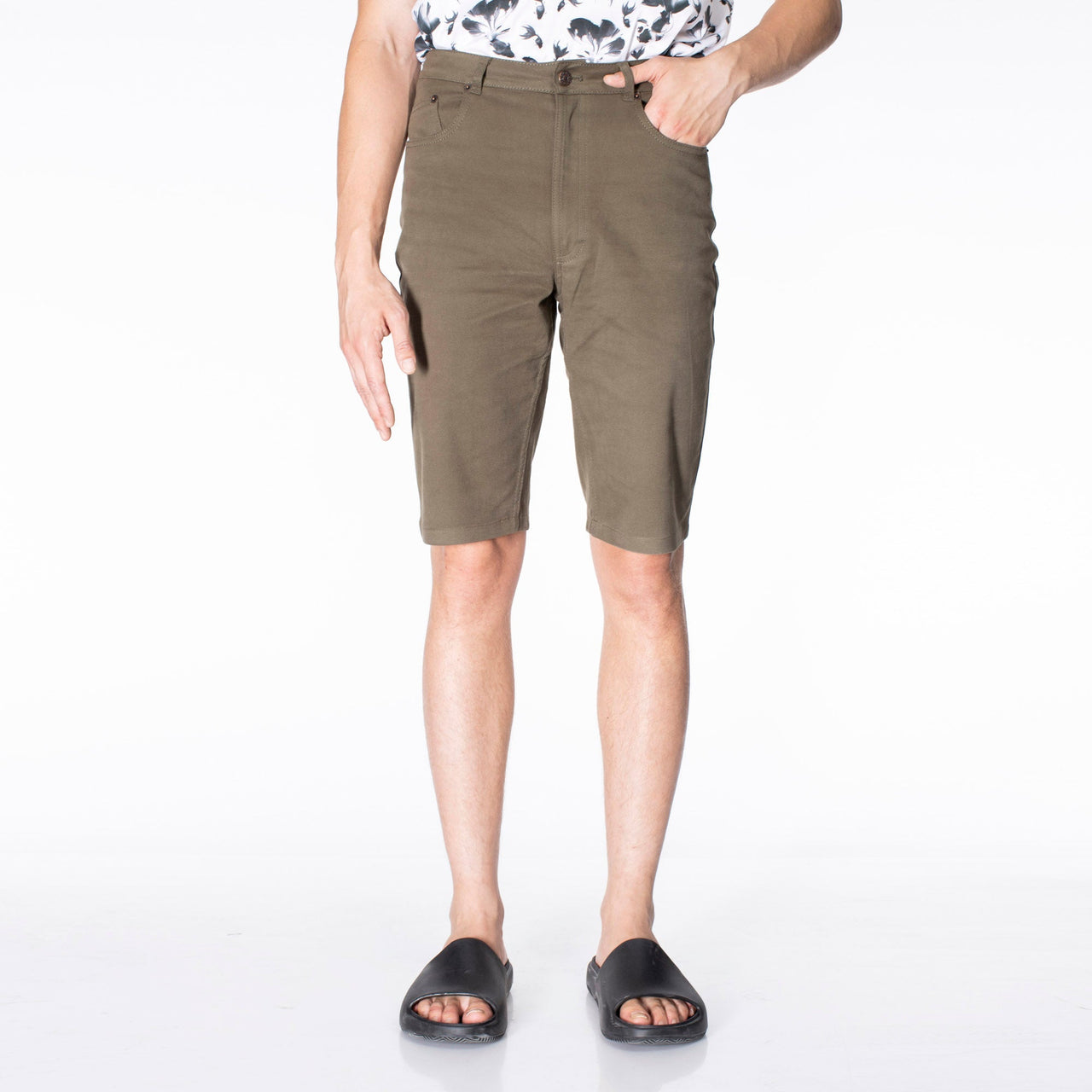 BARNEY Short Pants (34-50)  - Olive