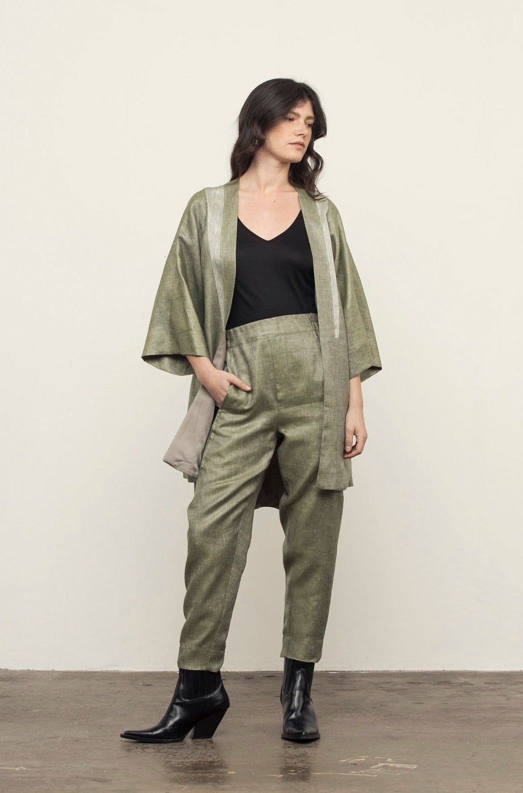 PRINCE Kimono 2023 (1) - Olive Green
