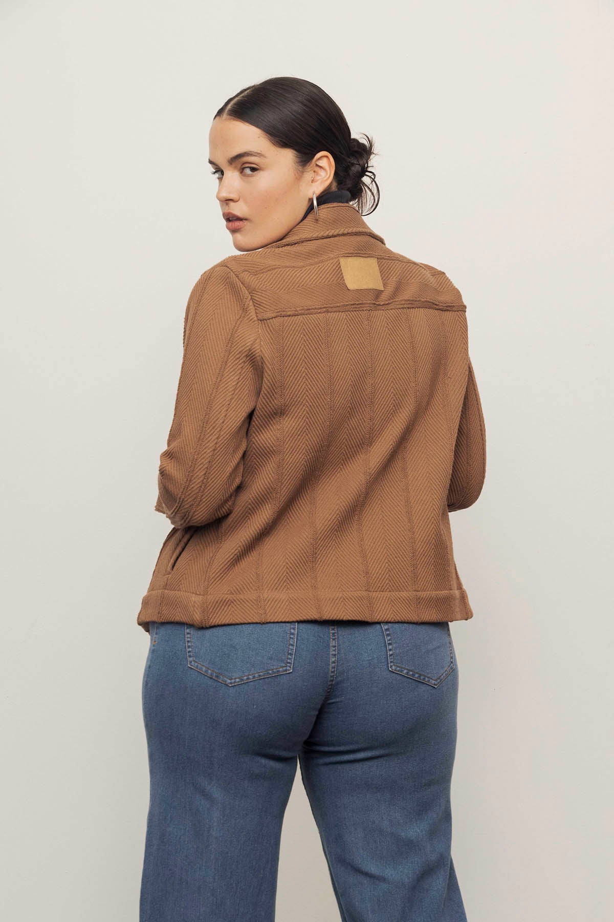ALEXA Jacket (L-XL) - Light Brown
